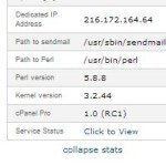 Find dedicated IP address