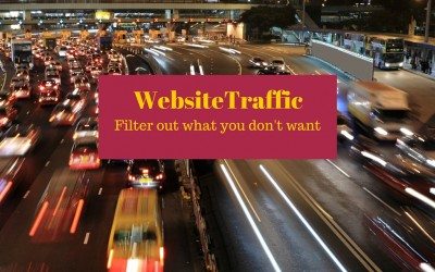 Filter out your visits to your website from Google Analytics traffic statistics
