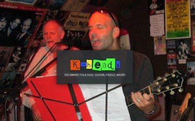 New website for southern Delaware folk duo, The K-Heads
