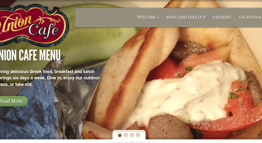 New website and enhanced online presence for Union Cafe