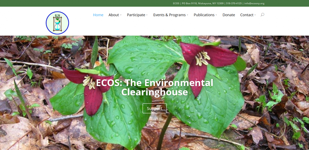 New website for ECOS: The Environmental Clearinghouse