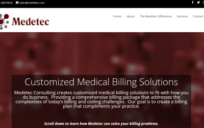 New WordPress website for Medical Billing Company