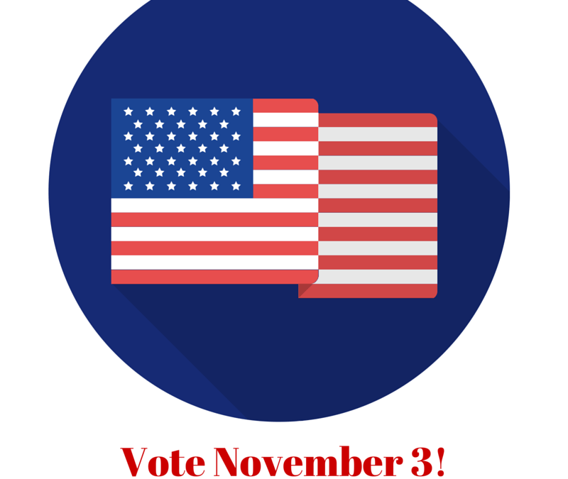 Vote November 3!