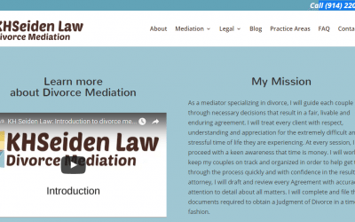 Enhanced Online Presence for Divorce Mediator Kathy Seiden