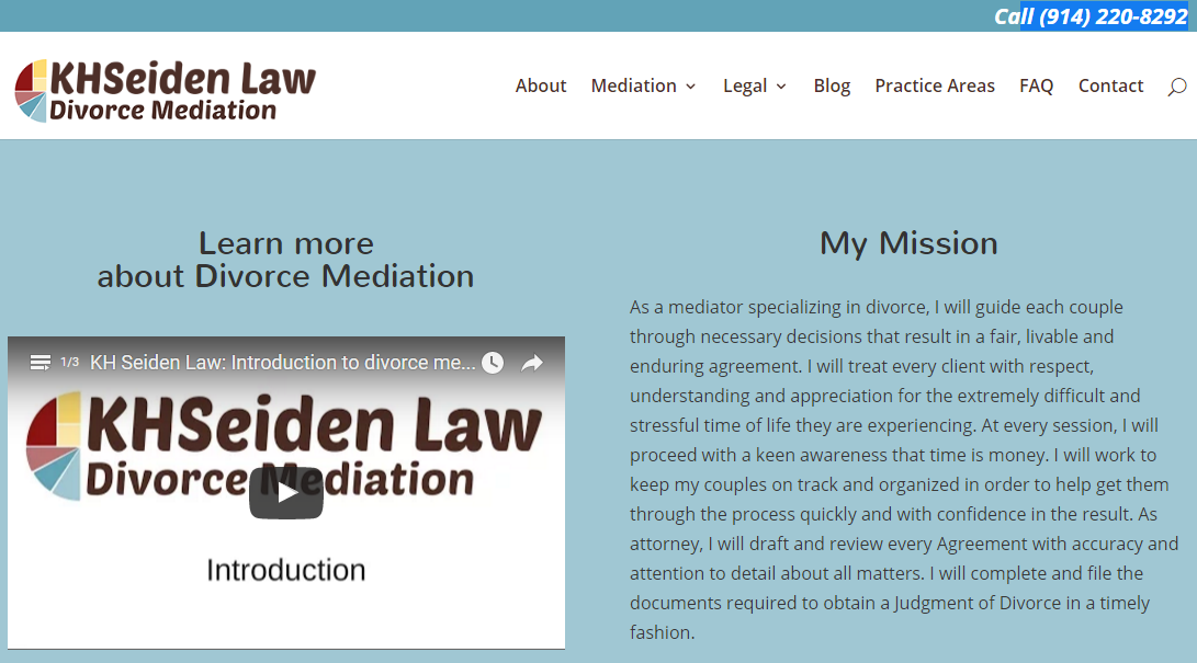 seiden website screenshot