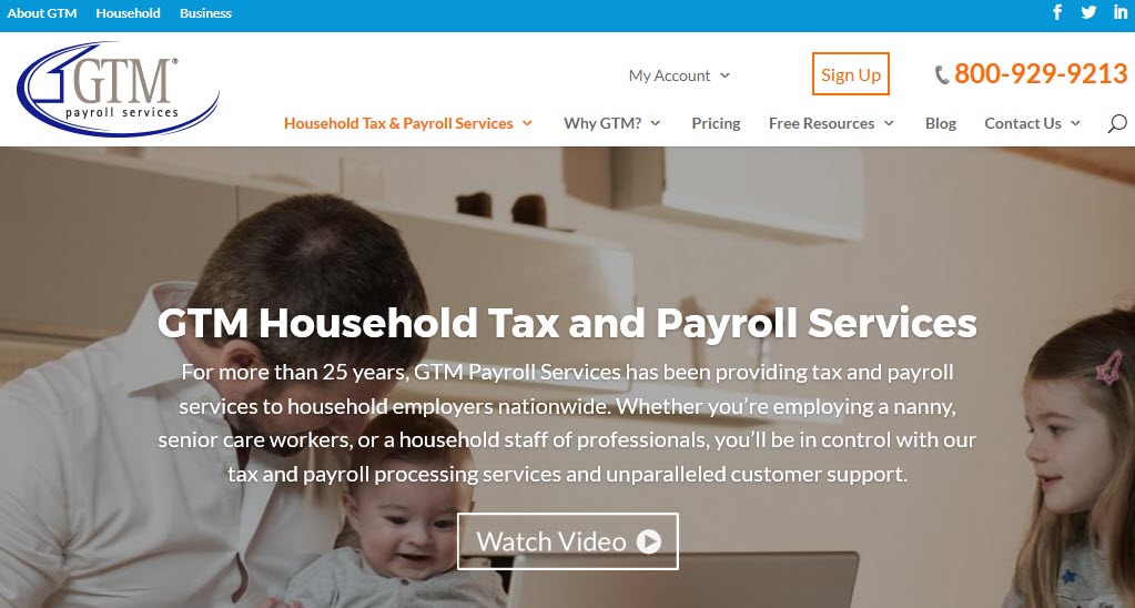 gtm household payroll screenshot