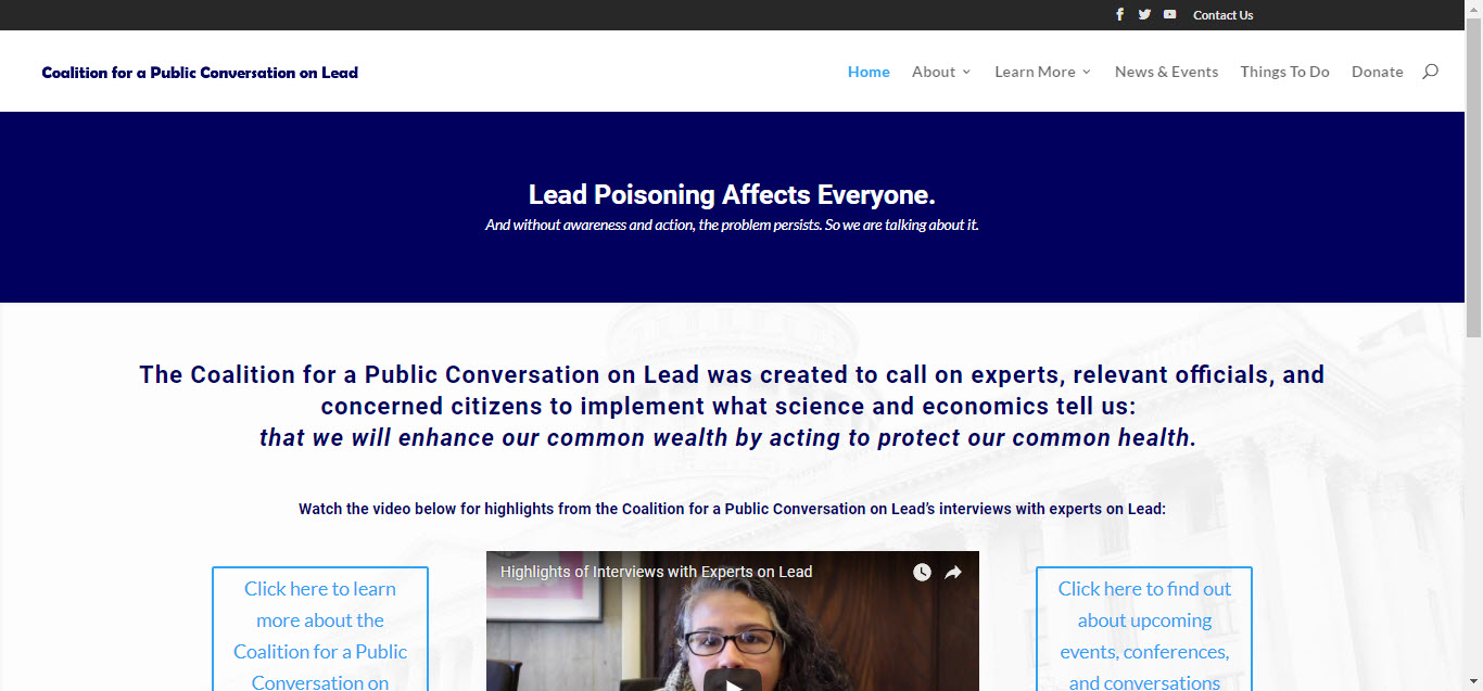 conversation on lead coalition