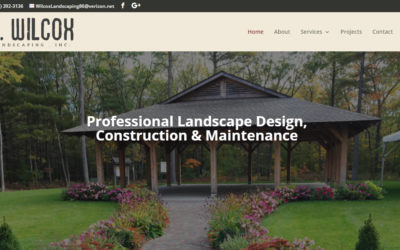 Revamped Website for K Wilcox Landscaping