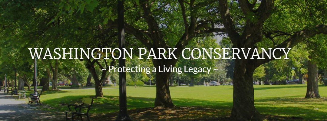 new website for washington park conservancy