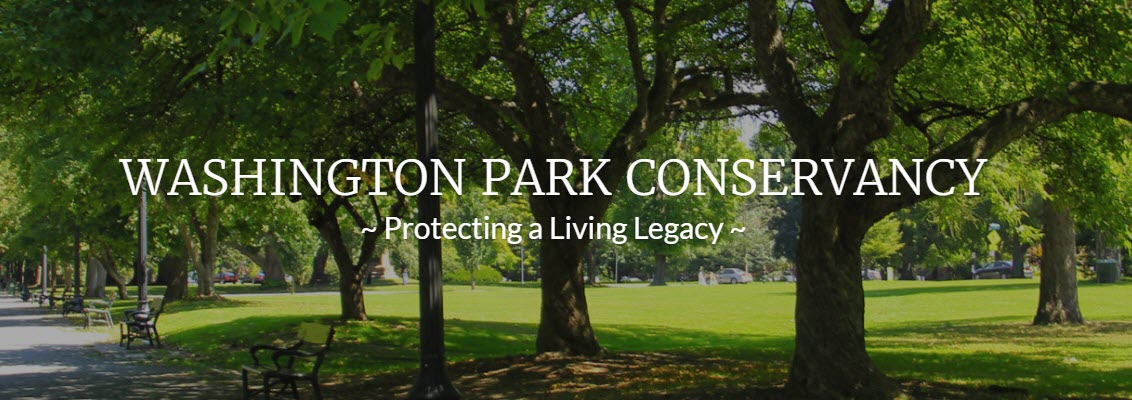 new website for washington park conservancy