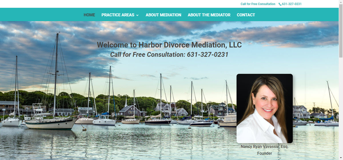 harbor divorce mediation screenshot