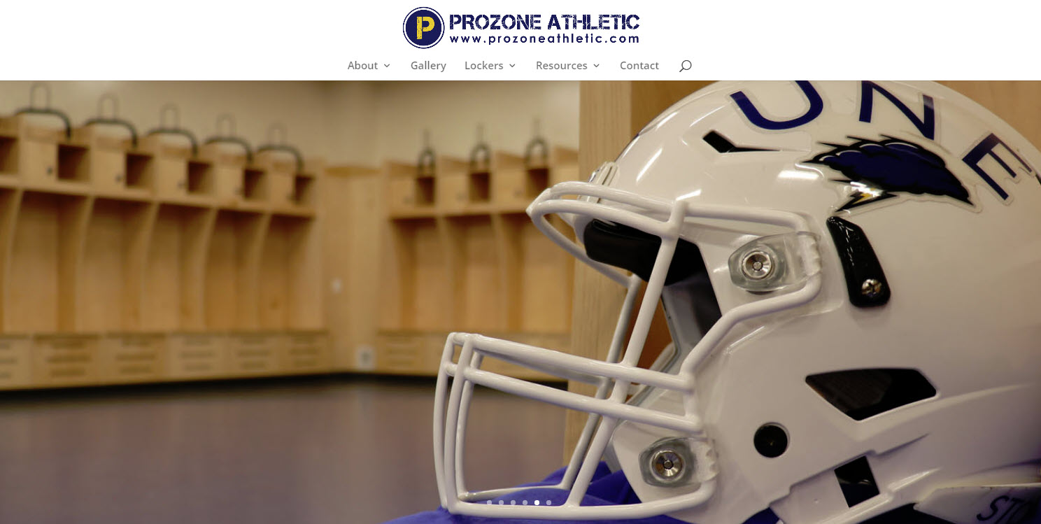 Refresh of the WordPress website for Prozone Athletic