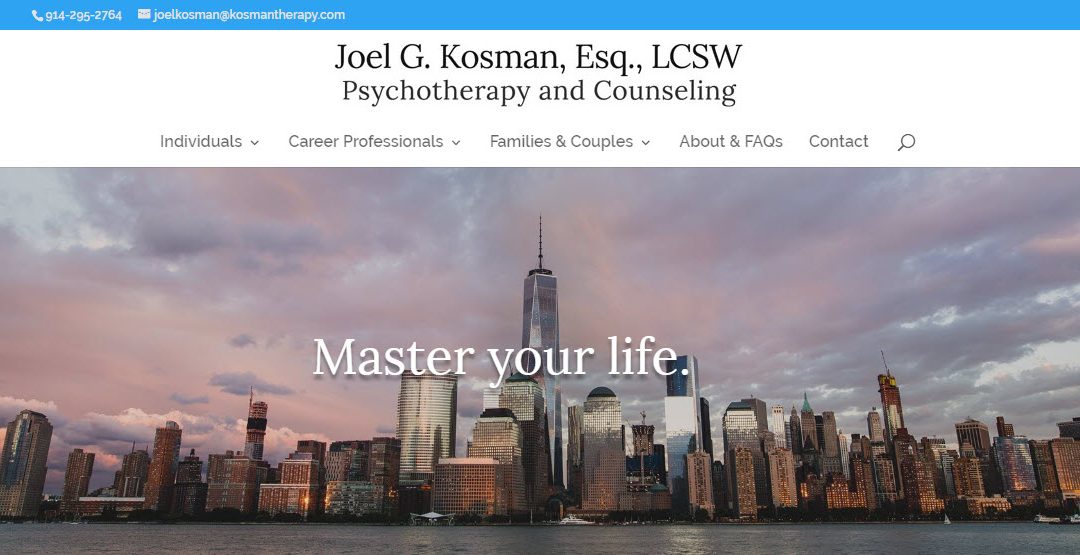 Weebly to WordPress Website Conversion for NYC Therapist