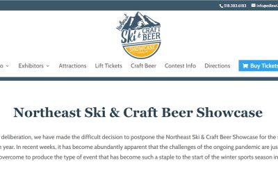 Revamped WordPress website for Northeast Ski Show