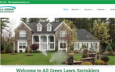 Recovered WordPress website for All Green Lawn Sprinklers