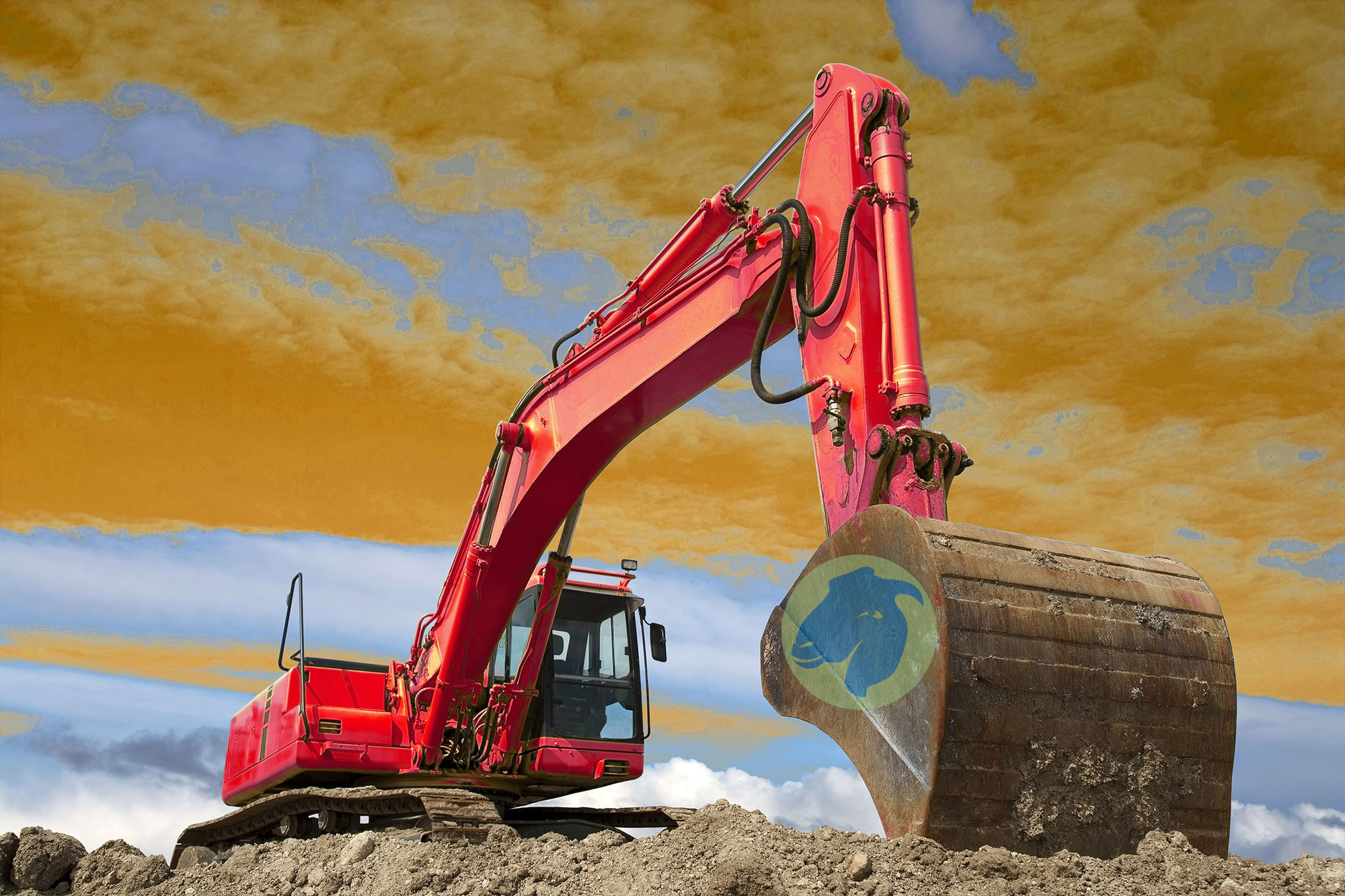digger with goatcloud logo
