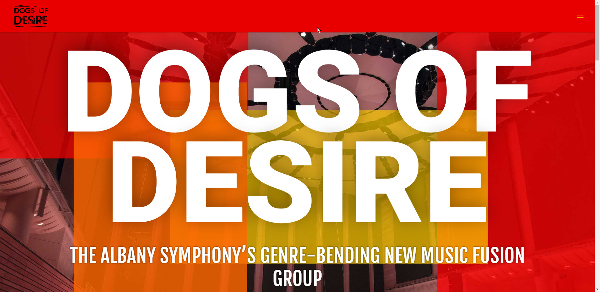 Dogs of Desire website screenshot