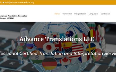 New WordPress Website for Translation and Interpretation Company