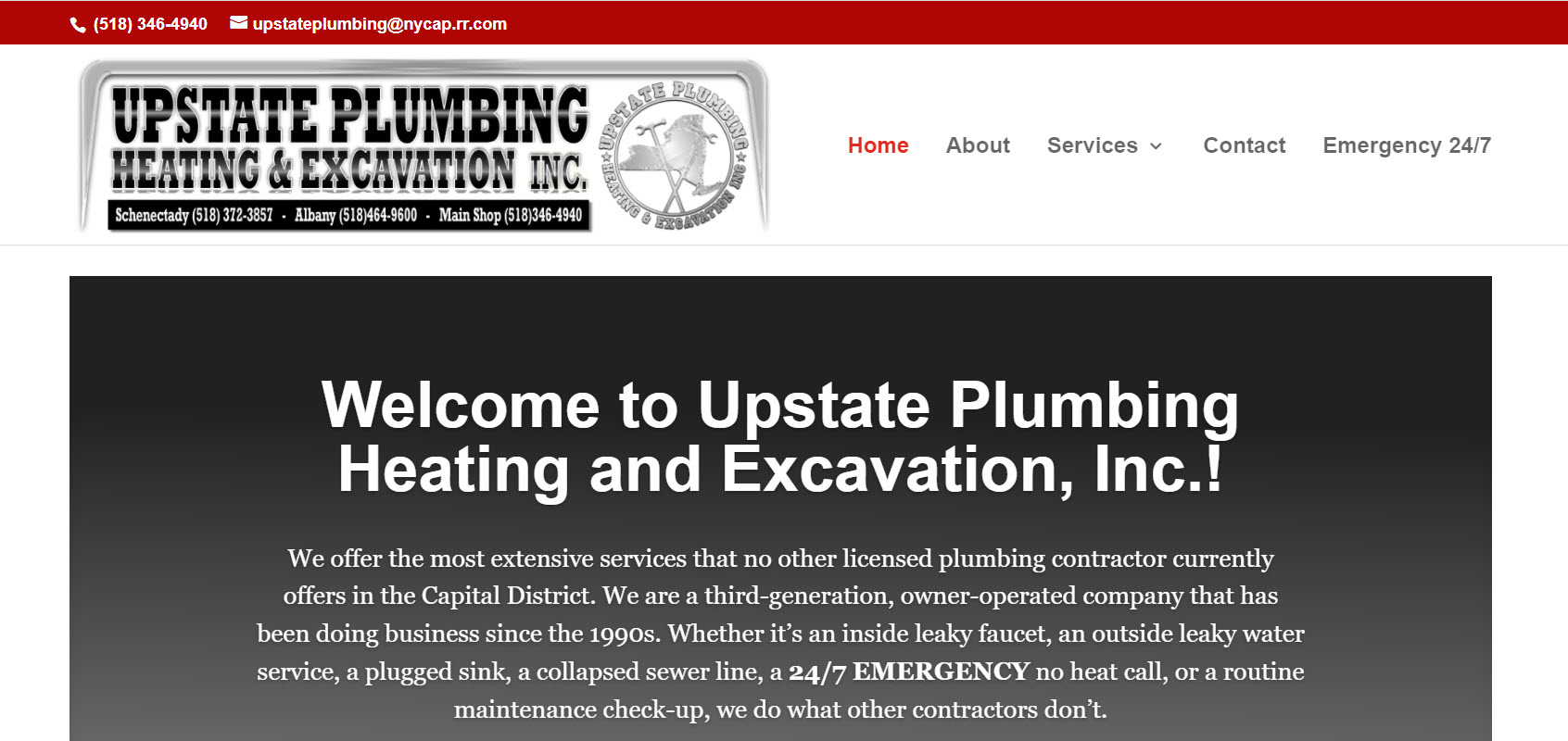upstate-plumbing-screenshot