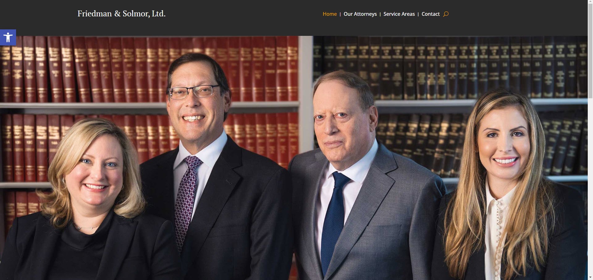 Friedman and Solmor website screenshot