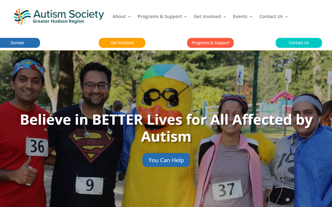 Revamped WordPress Website for Hudson Region Non-Profit