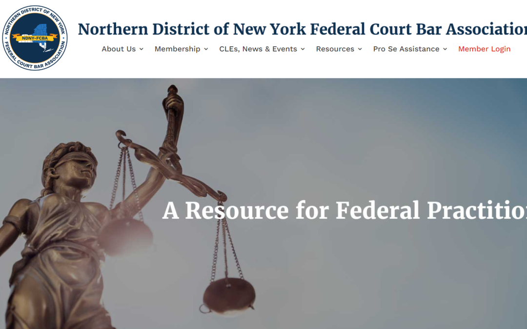 Revamped WordPress Website for New York State Bar Association