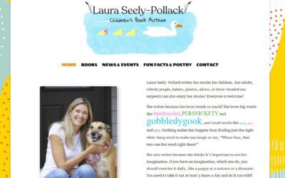 New WordPress Website for Children’s Book Author Laura Seely-Pollack
